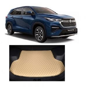 7D Car Trunk/Boot/Dicky PU Leatherette Mat for	Invicto  - Beige
